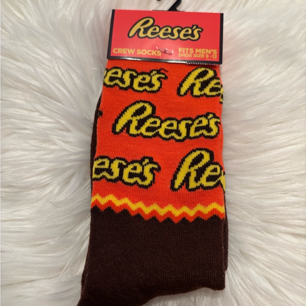 2/$20 Reese’s Chocolate Peanut Butter lovers crew socks